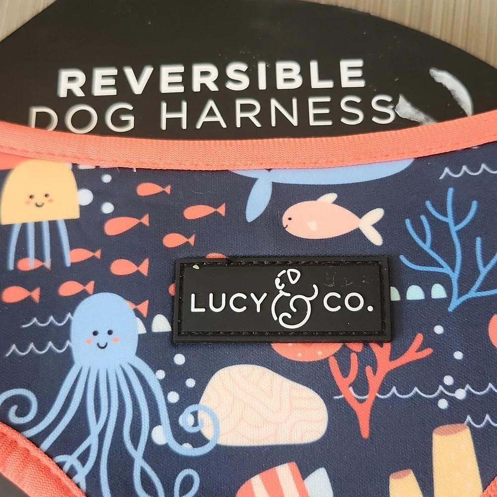 Lucy & Co. Reversible Dog Harness XL